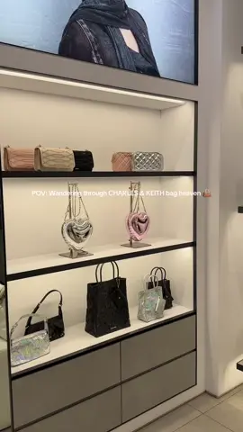 Bag heaven found 👜 @CHARLESKEITHOFFICIAL  Use my code:  COMAMBUS15-P9OOTK4BRZ for 15% OFF 👜 #ImwithCharlesKeith #CharlesKeithCommunity #charlesandkeith #shopping #fashion 