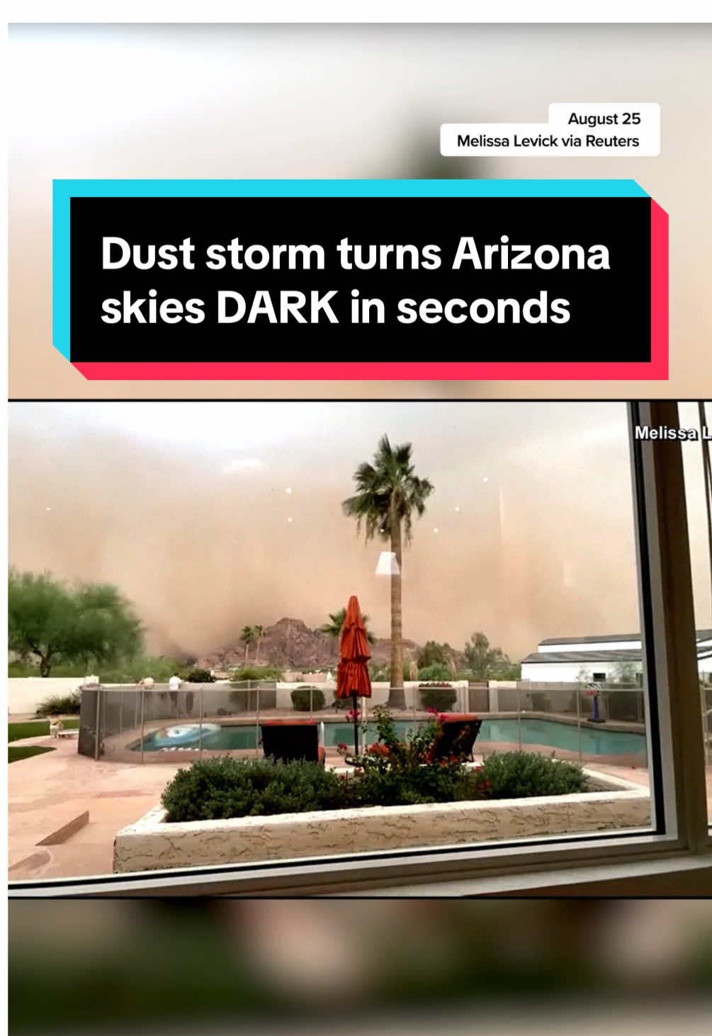 A time-lapse depicts the dust storm hitting parts of Phoenix and Arizona City on Monday. At one point, 15,000 energy customers were left without power.