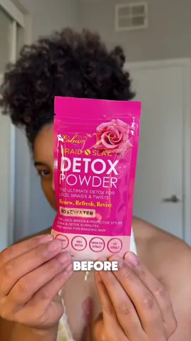 Clean scalp. Clean slate.🧼✨ Prepping my hair the right way before any protective style makes all the difference! And this detox powder from @Esha Girl is a MUST in my routine now. No more scalp irritation = Longer lasting, Comfortable Install🥰 Shop now on Esha TikTok Shop or Amazon💗 #eshanatural #eshabraidnslay #eshadetox #braidcare #loccare  
