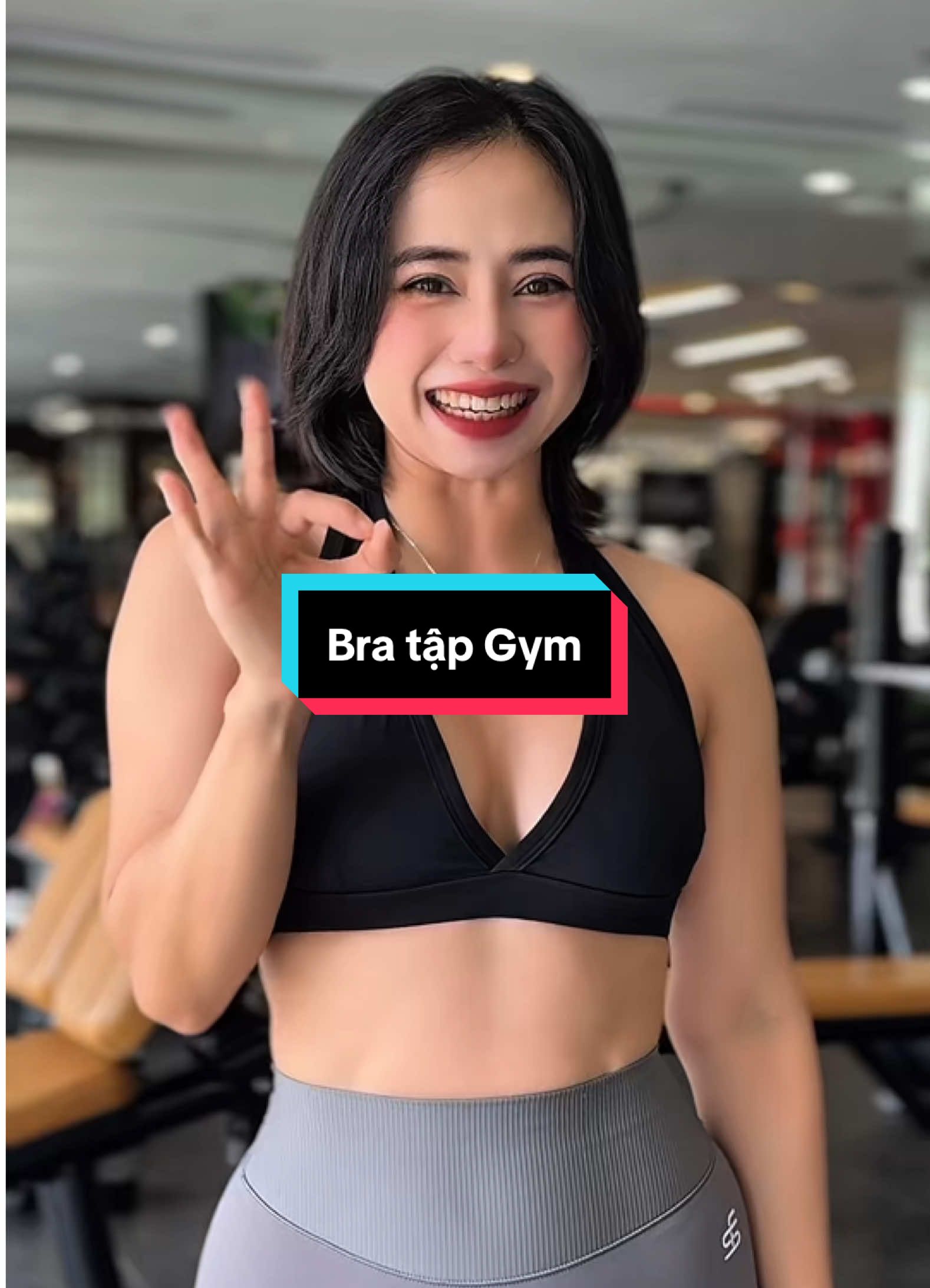 Bra tập gym – đơn giản nhưng đầy cá tính 🌈 #vothao #dotapgymnu #bra