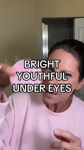 If you want bright youthful under eyes then you need this pink powder from Doll 10. #matureskin #matureskinmakeup #undereyes #tiktokshoplabordaysale #pinkpowder 
