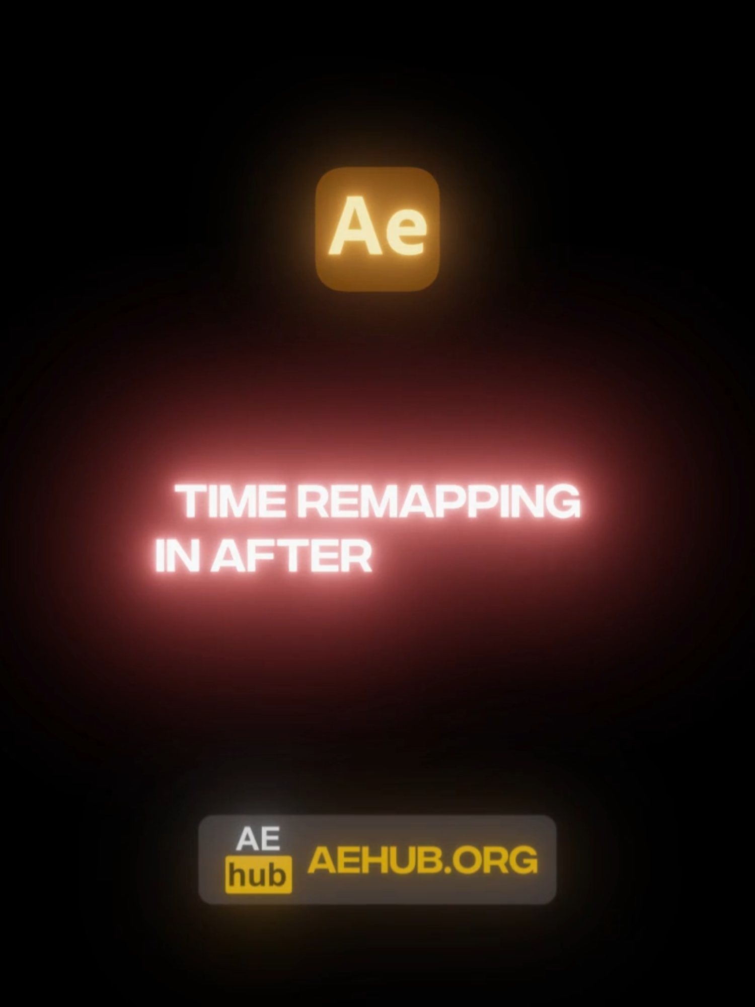 Tutorial Time Remap in After Effects #aftereffects #tutorial #timeremap #editing #vfx #edit #effect #aehubofficial #preset #plugin