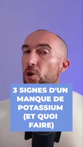 ⚡️Ton corps te parle ? Raideurs, insomnies... Et si c'était le manque de potassium ? 🤔 Les signes qui NE MENTENT PAS ! Tu vas halluciner… #santé #potassium #bienêtre #carences #minéraux #nutrition #conseilssanté #alimentation