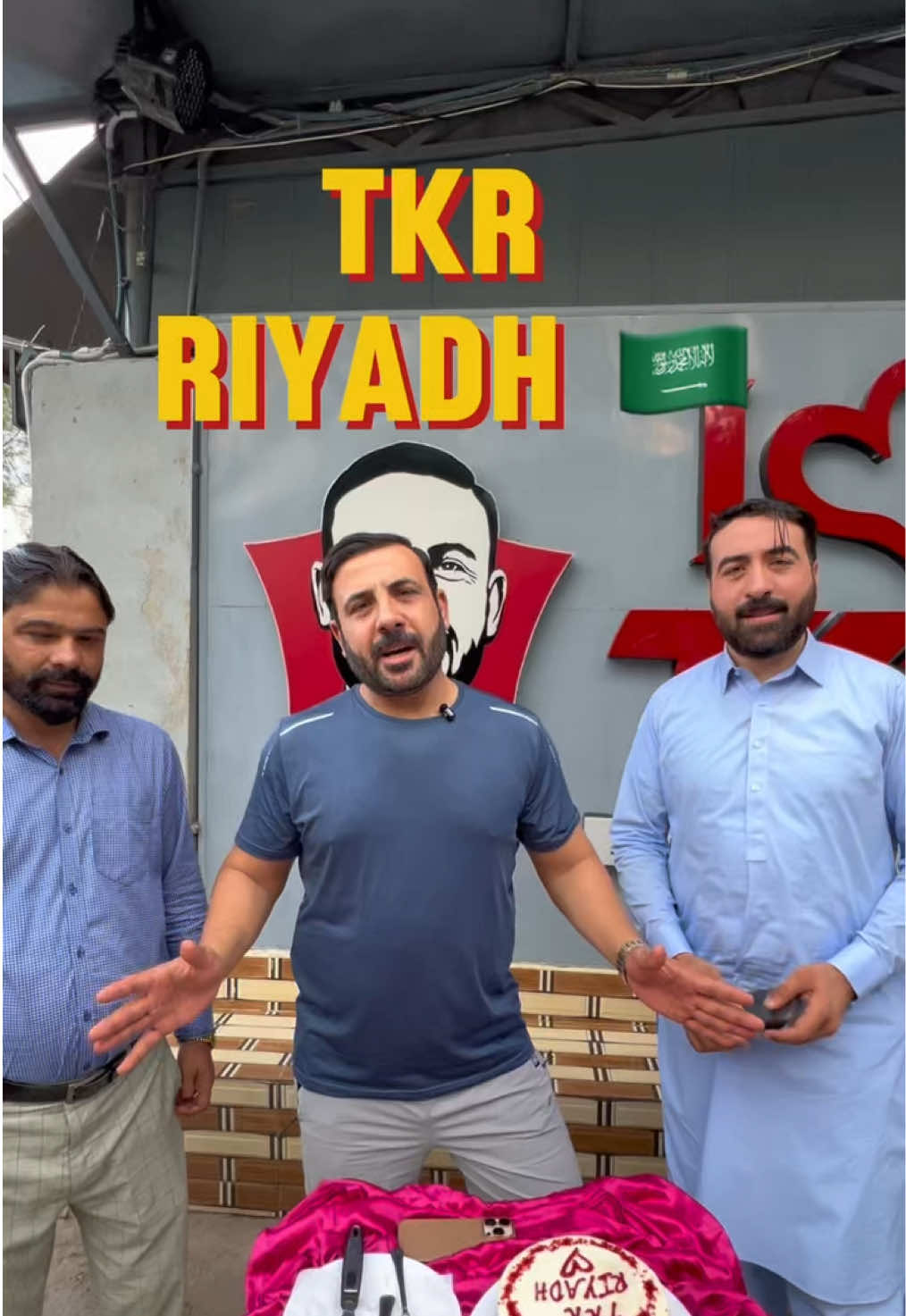 Celebrating Sweet Moments at TKR 3 Shakarparian as We Get Ready to Bring TKR to Riyadh Saudi Arabia 🇸🇦 Opening very soon  InshAllah 💕🎉🍰✨ @TKR 