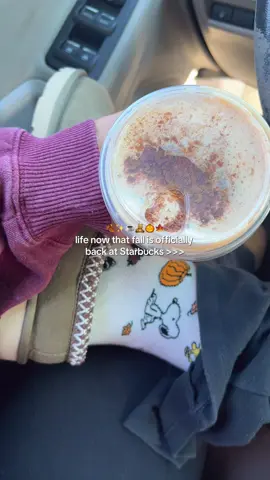 happy pumpkin day at @Starbucks 🎃✨🍂 i got my personal favorite, the iced pumpkin chai with pumpkin cold foam 🍁 what’s your order?! 🫶🏻 - the little ‘yay’ written on my cup perfectly captures how i’m feeling today lol !!!  - #fallstarbucksdrink #starbucksdrinks #fallcoffee #fallaesthetic #coffeerun 
