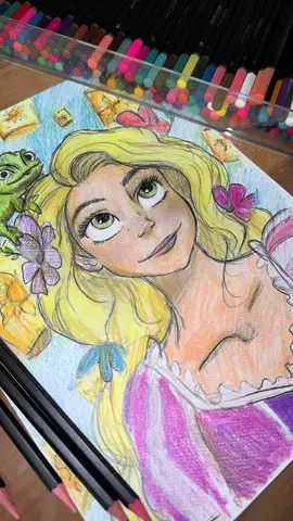 Je dessine, elle colorie 🎨  #coloriage #dessin 