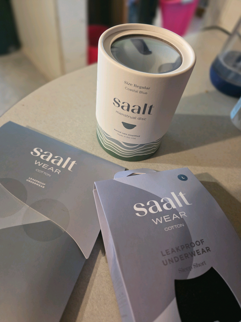 @Saalt because disc's have been a game changer for me during my period. especially after babies. #creatorsearchinsights #FindingYourRhythm 