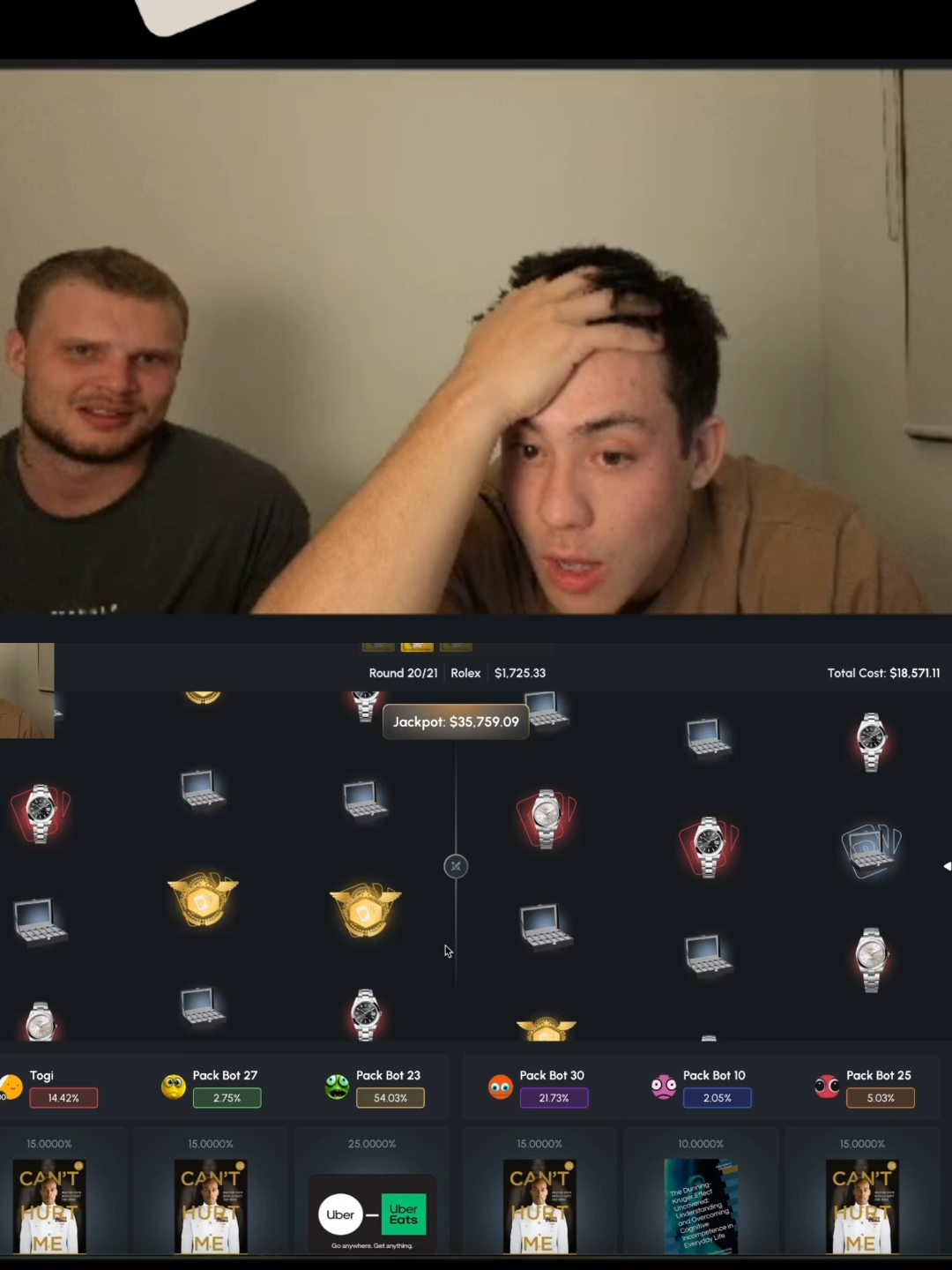 3 ROLEX IN A ROW #TOGI #KICKSTREAMING #PACKDRAW