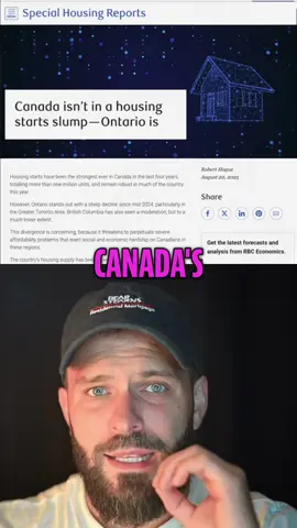 Ontario's housing market is giving recession vibes?! 📉 Why is construction tanking while the rest of Canada booms? 🤔 #TorontoRealEstate #OntarioHousing #CanadianRealEstate #HousingMarket #GTArealestate