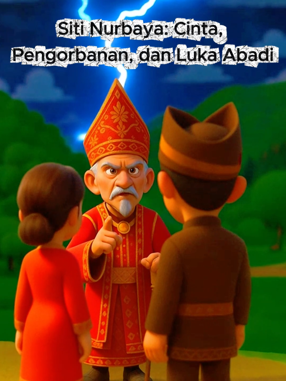 Siti Nurbaiti: Cinta, Pengorbanan, dan Luka Abadi.  #sitinurbaya #ceritarakyat #legenda #legendarakyat #animasi3d 