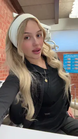 me at work when we have no patients 