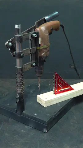 DIY and Crafts Making Fundamentals Stand Pressing Driller #DIY #craft #crafty #metalworking #crafts #DiYer #tooltips #tips #diyer #making #Metal #metalwork #jigs #hack #trick #make #handmadegifts #welder #welding #DIY