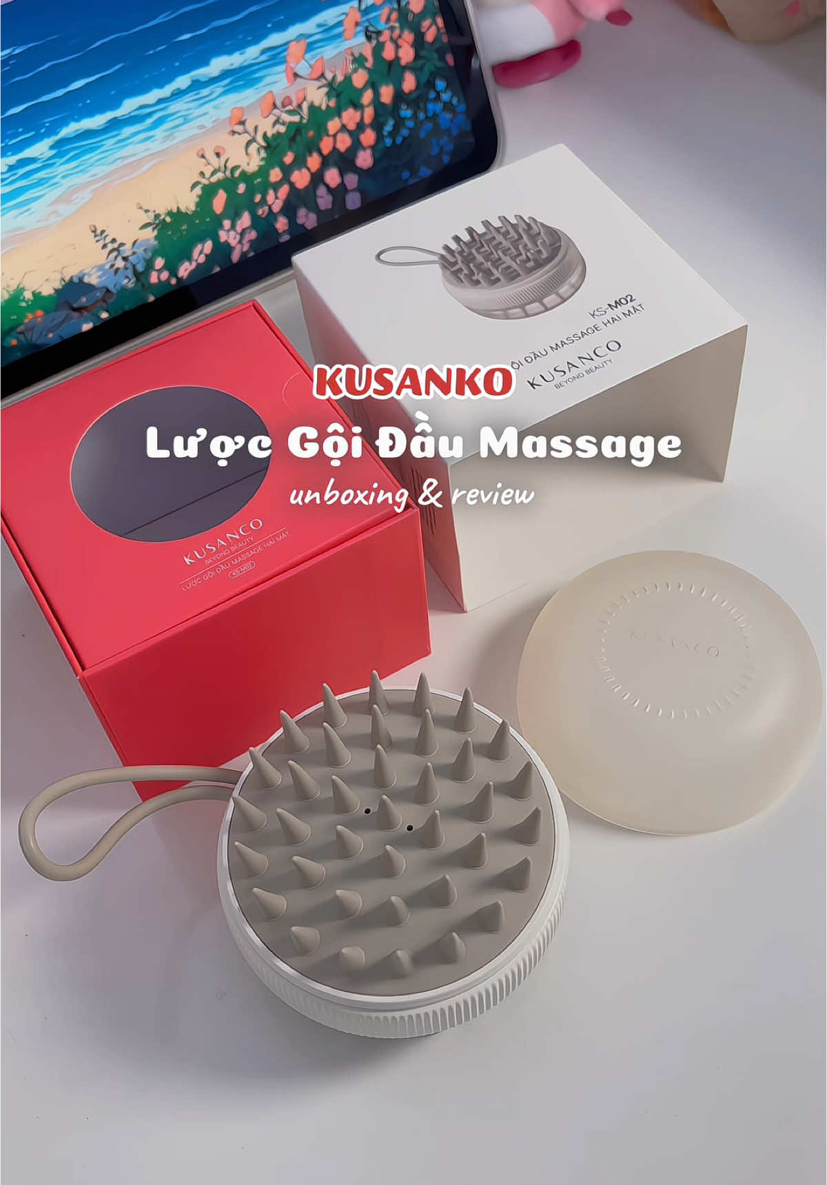 lược gội đầu m.assage gỡ rối #lược #chamsoccothe #massage #thugian #trending 