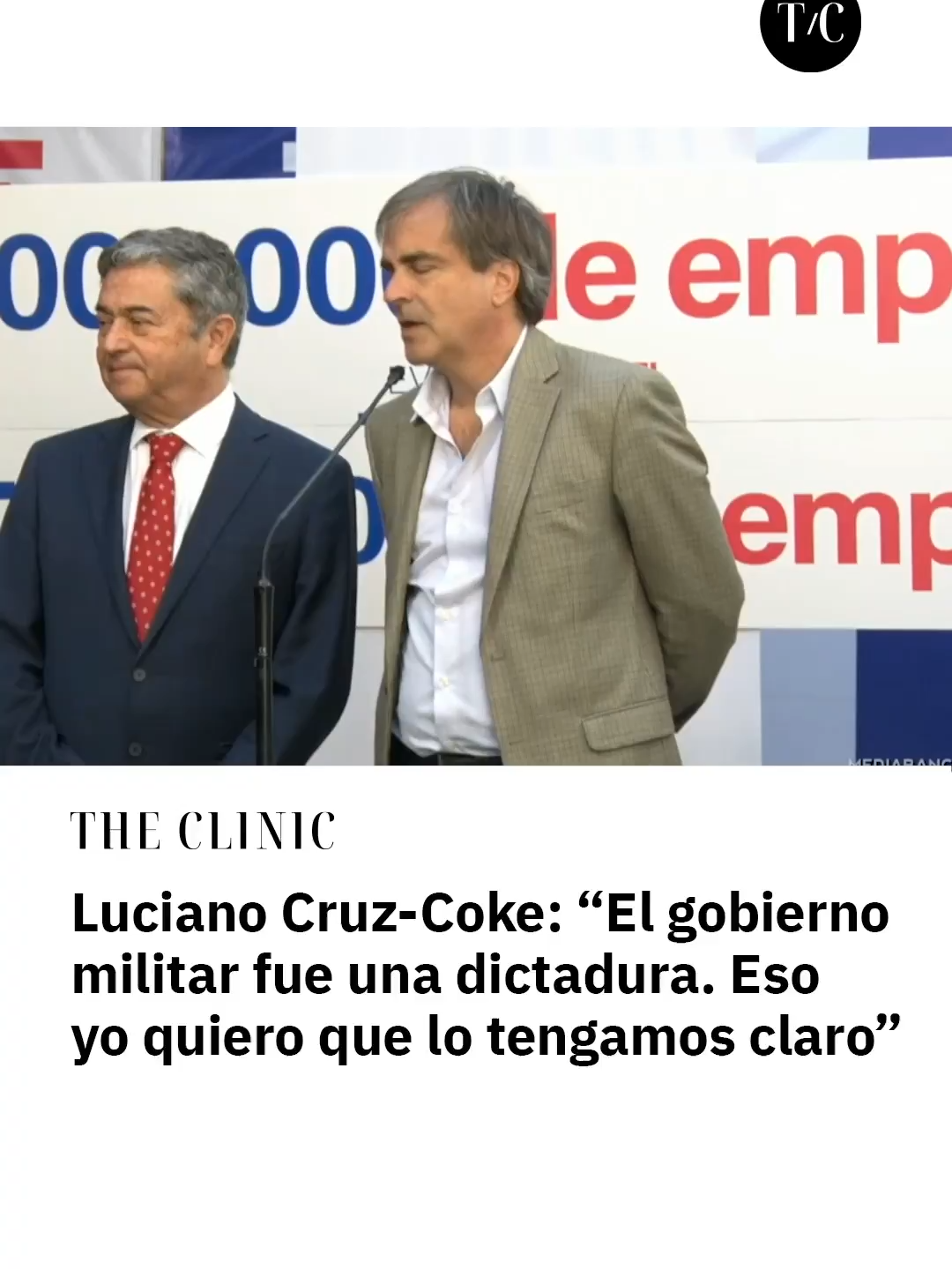 “El gobierno militar fue dictadura”: Comando de Matthei busca cerrar flanco tras polémicos dichos de dirigentes de Chile Vamos