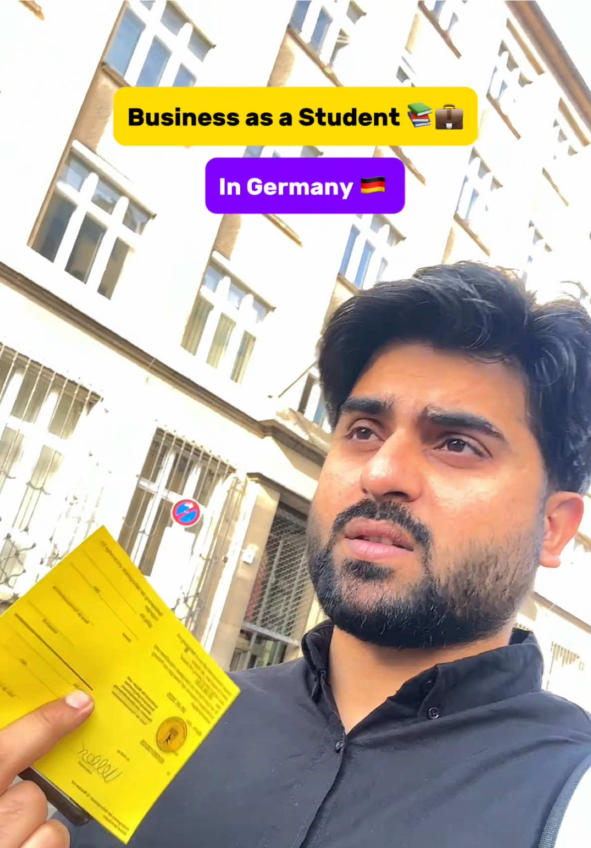 Start your own business in Germany while studying. #student #Germany #Pakistan #foryou #expowithdanish 