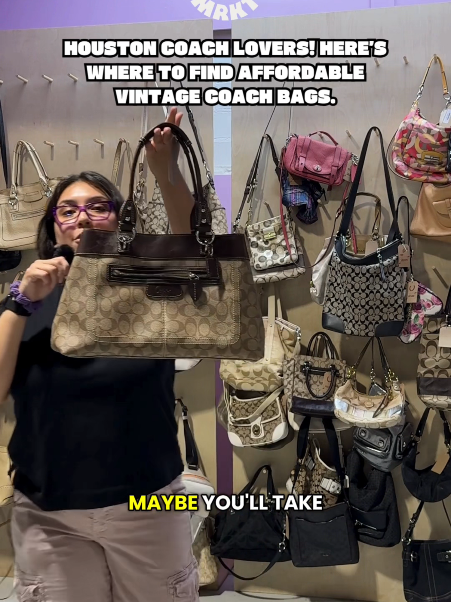 A fresh batch of Coach bags is on the way! 🚨👀 You can find the classic, timeless Coach bags you know and love… but for the low. Only in our Premium Vintage section while supplies last! Other offers: Fridays = fresh inventory at just $8/lb Saturdays = $6/lb Sundays = $25 Fill-a-Bag (as long as your bag has manufactured handles on it! No trashbags allowed.) 📍5611 Clinton Dr, Houston, TX ⏰ Fri & Sat 12-7 ⏰ Sun 12-5 #houston #thriftstore #vintage #sustainablestyle #grabngomrkt #vintagefinds #sustainablefashion #shoponline #houstonfashion #thriftedthat #globalshipping #fashionlovers #upcycle #coachbags #coach #y2k #vintagecoach #vintagecoachbags