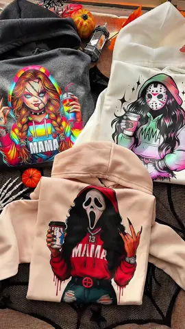 You need this Mama Hoodie for Halloween 🎃👻 #spookymama #spookyseason #mamashirt #halloween #ghostface 