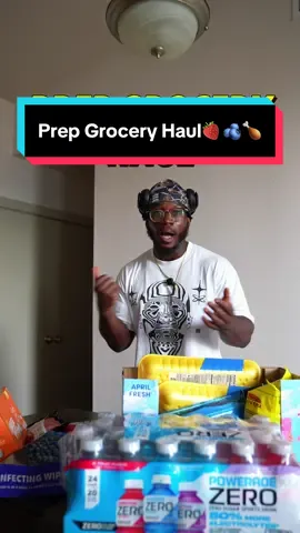 This is what my grocery list is looking like while I’m in prep for my bodybuilding show✅