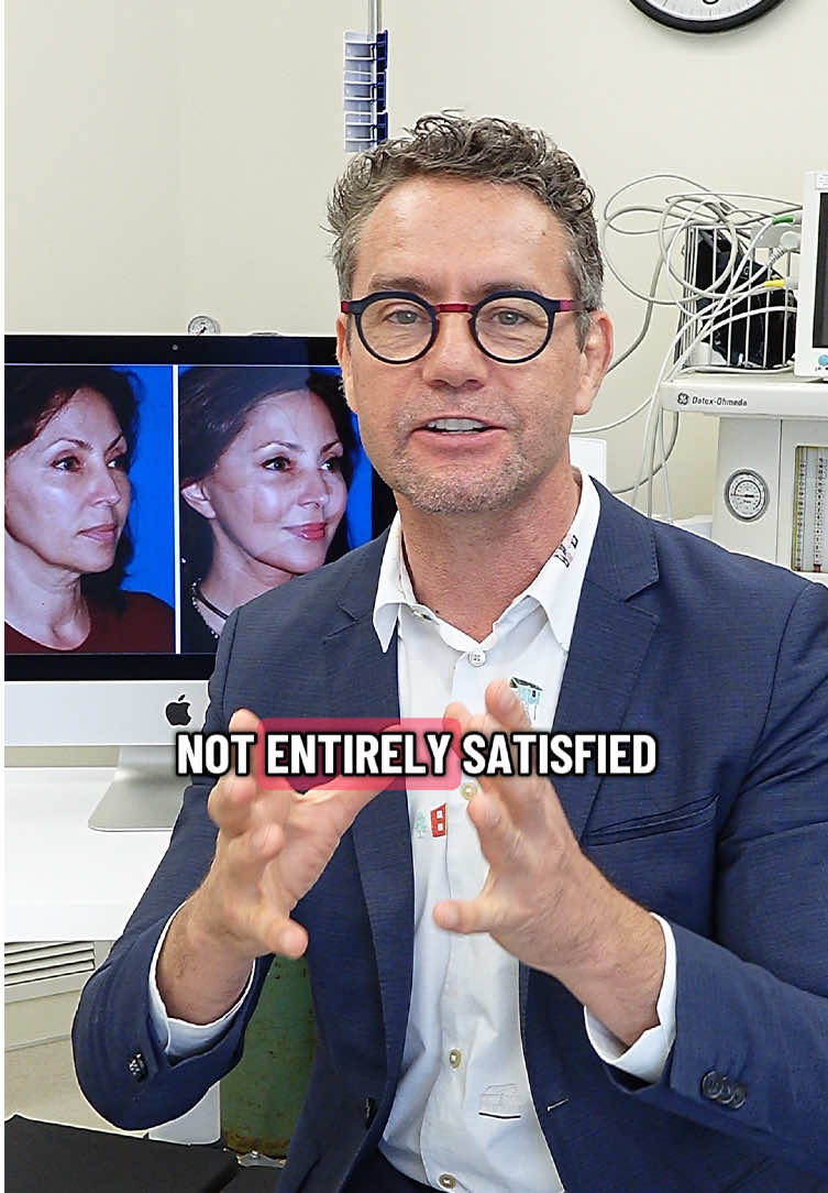 A facelift is designed to turn back the clock, but it doesn't stop it from ticking. So what does the timeline for a second or third one look like? #facelift #secondaryfacelift #rhytidectomy #facialrejuvenation #plasticsurgery #aginggracefully 