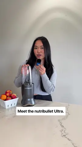 We ❤️ our nutribullet Ultra, and with 1200W of power, it’s sleek, it’s powerful, and it delivers the highest quality blends, time after time! ✨💪