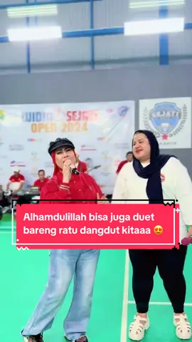 Dalam rangka lomba 17 an , akhirnya bisa diet sama ratu dangdut kita ibu @ELVY SUKAESIH #pengobatrindu sekaligus soft opening warung dhawiya nantikan update berikutnya yaaa 😂😂😂