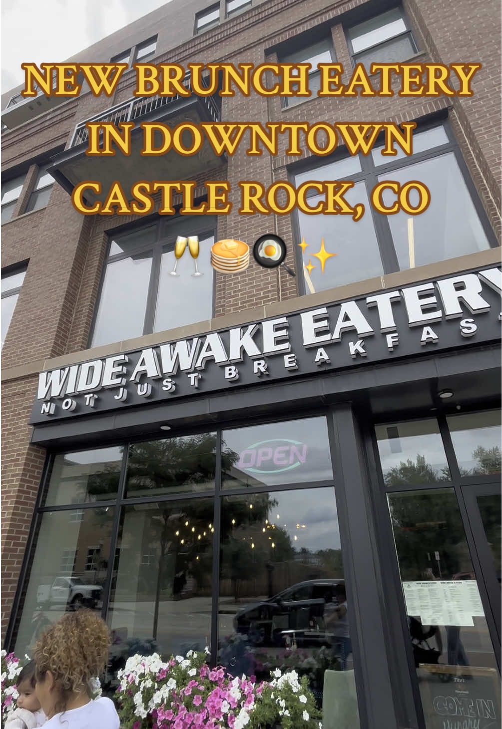 Definitely recommend! Such a great breakfast & Lunch restaurant! Food 10/10 Service 10/10 Location 10/10⭐️⭐️⭐️⭐️⭐️ Starting September 12th 2025 they will be serving upscale dinner plates 🥩 Wed-Sat 5pm-10pm! 🍷 #foodiereview #breakfastrestaurant #review #downtowncastlerock #wideawakeeatery 
