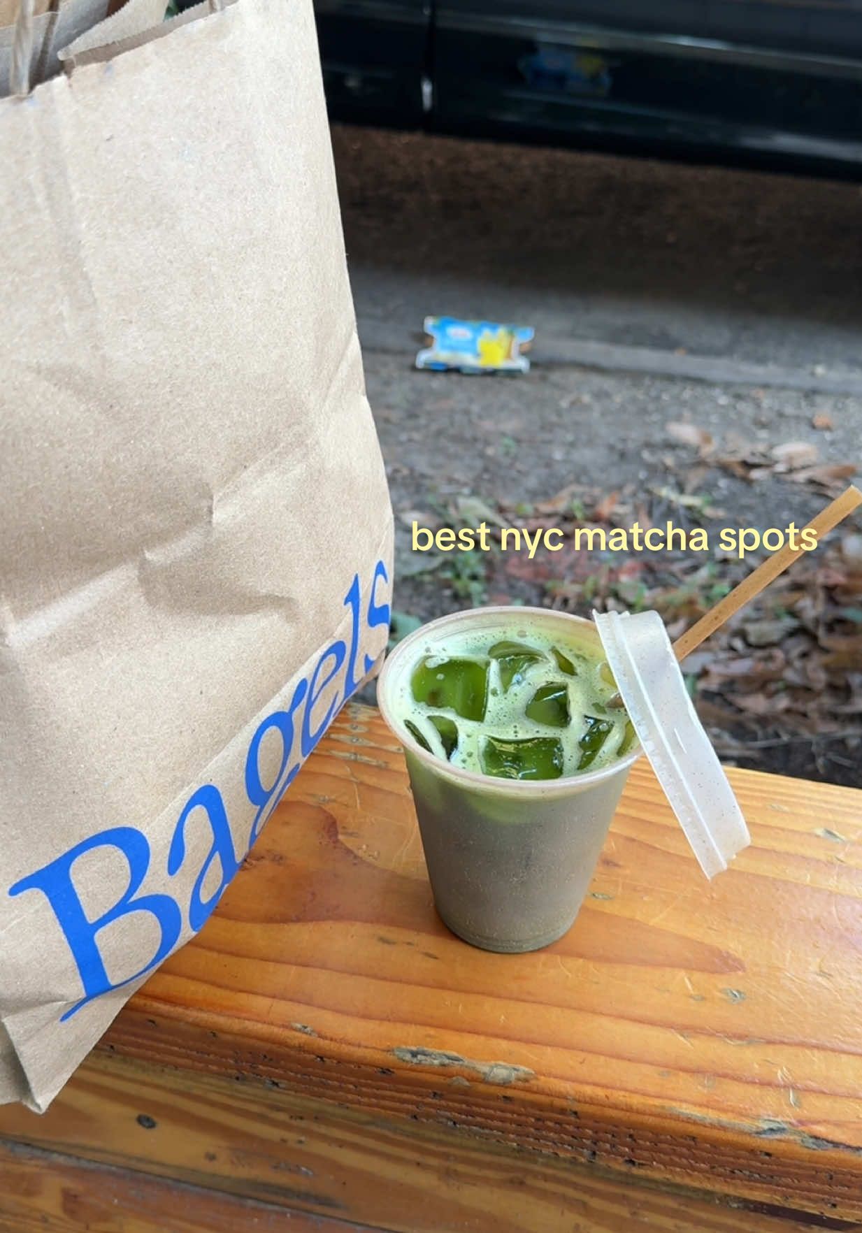 shoutout @ally porz for her amazing list you made finding the best matcha in nyc so easy 