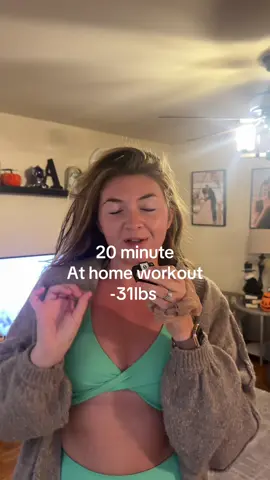 I know you can find 20 minutes in your day to get a quick and effective workout in so come work out with me  #athomeworkout #workoutroutine #workoutmotivation #postpartumbody #fitnessjourney 