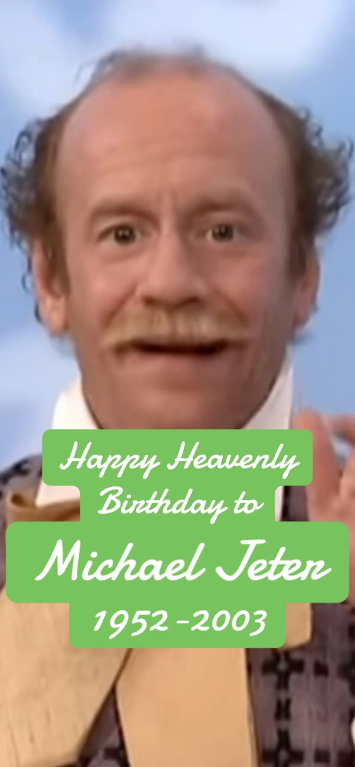 #michaeljeter #mrnoodle #elmosworld #eduarddelacroix #thegreenmile 