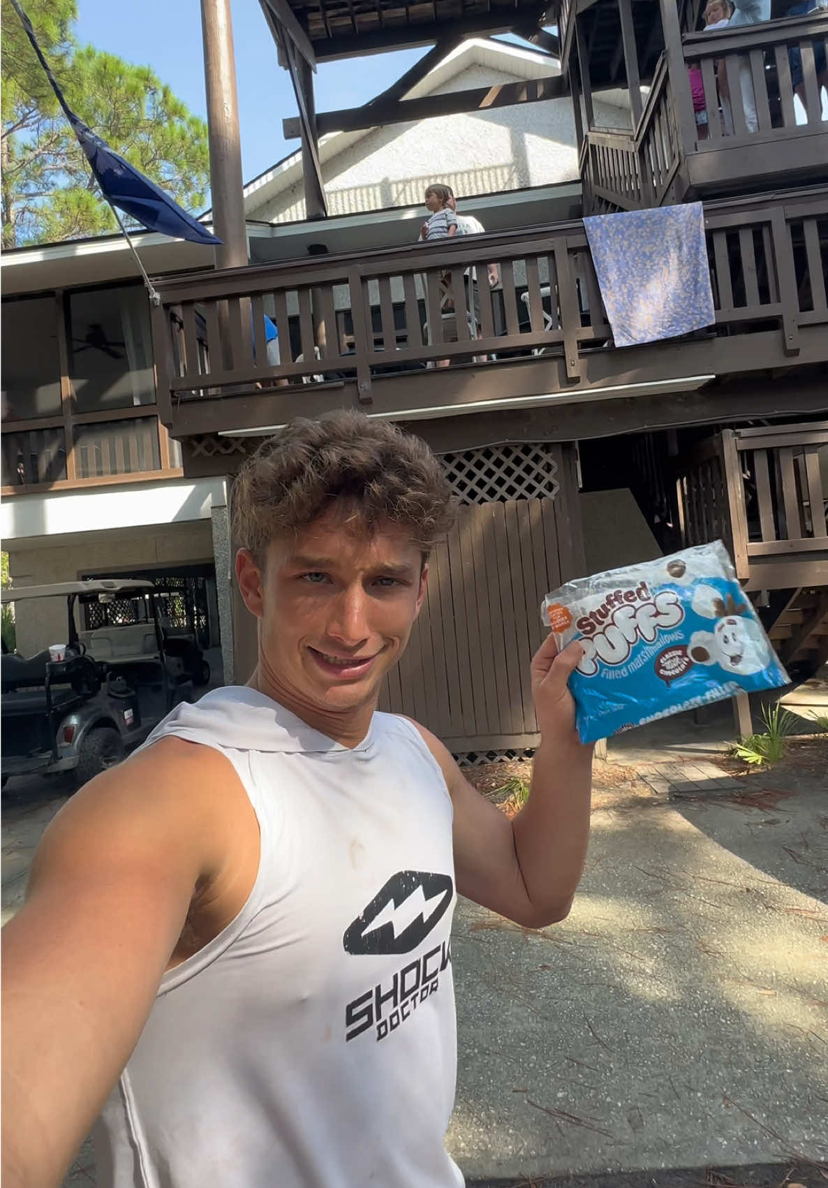 Marshmallow Catching FARTHER 👄 #sports #trickshot #catch #funny #football 
