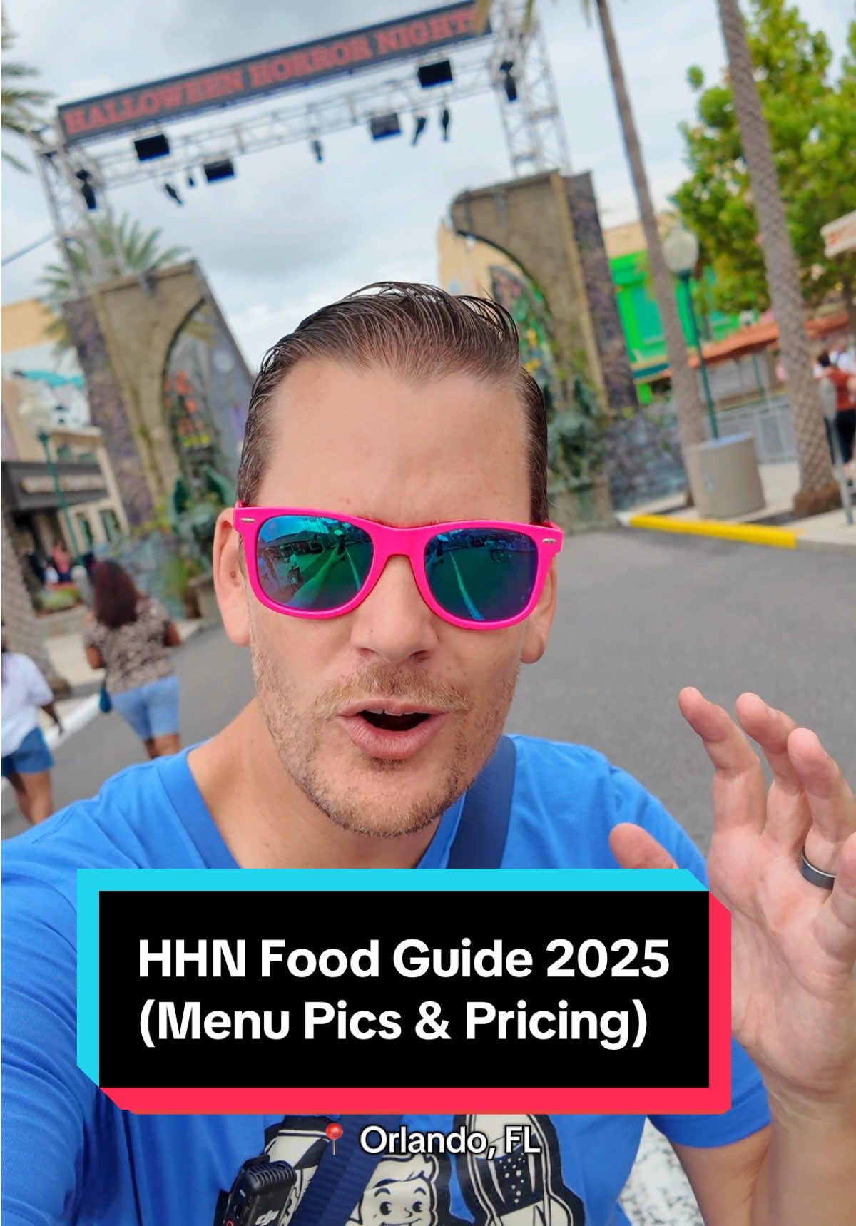 HHN Food Guide 2025 Menu Pics and Pricing for Halloween Horror Nights Orlando. I cannot wait to try the Fallout, WWE, Terrifier and Dolls Food Booths this year at HHN 34. What are you most excited to eat and drink at Halloween Horror Nights this year? #hhn #hhn2025 #halloweenhorrornightsorlando #halloweenhorrornights #hhnfood 