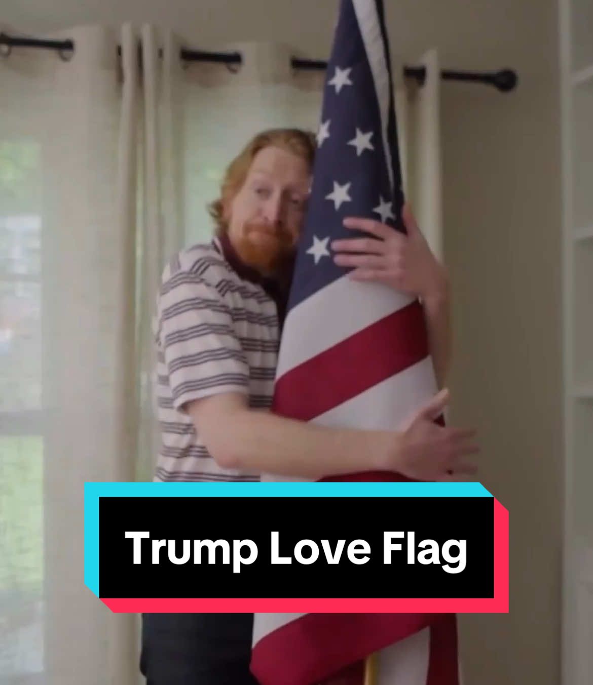 When it comes to the American flag, don’t desecrate, just fornicate #DailyShow #Trump #flag