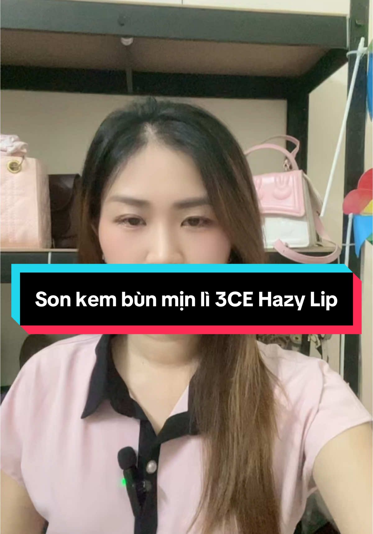 Son kem bùn mịn lì 3CE Hazy Lip #son #son3ce #sonkembunminli