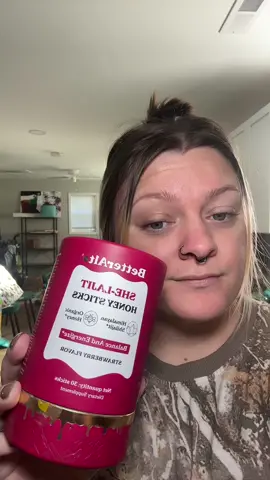 Day 7 of trying the SHE-Lajit honey sticks to help with my energy throughout the day as a chronically exhausted Stay At Home Mom! Trying to replace my daily energy drink with a more natural energy boost! #betteraltshilajit #fyp #honeypack #tiktokshopcreatorpicks