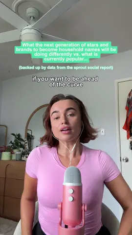 AD Have your best videos come from chasing trends or from creating your own tentpole moments? You can learn more about rising trends on social media by accessing the @Sprout Social report at the top of my linktree! #SproutSocialPartner #InfluencerMarketing #MarketingStrategy 
