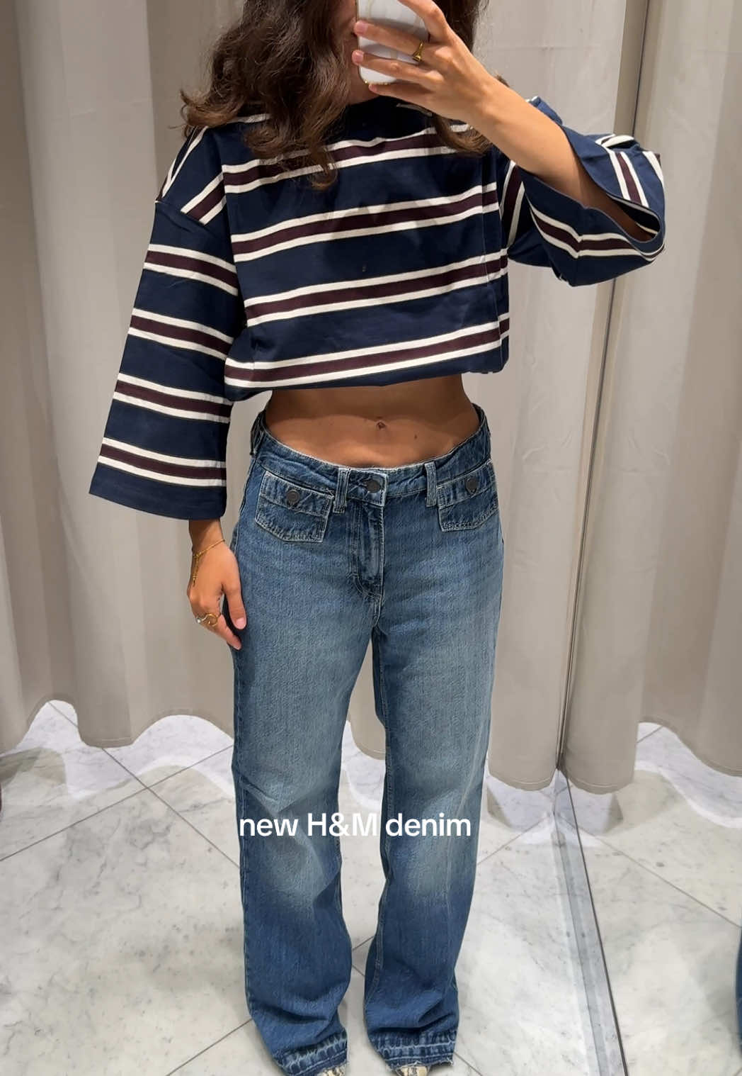 Linked in my LTK 🤍link in bio 🤍jeans 38/uk10/us6 size up ⬆️ @H&M #hm 