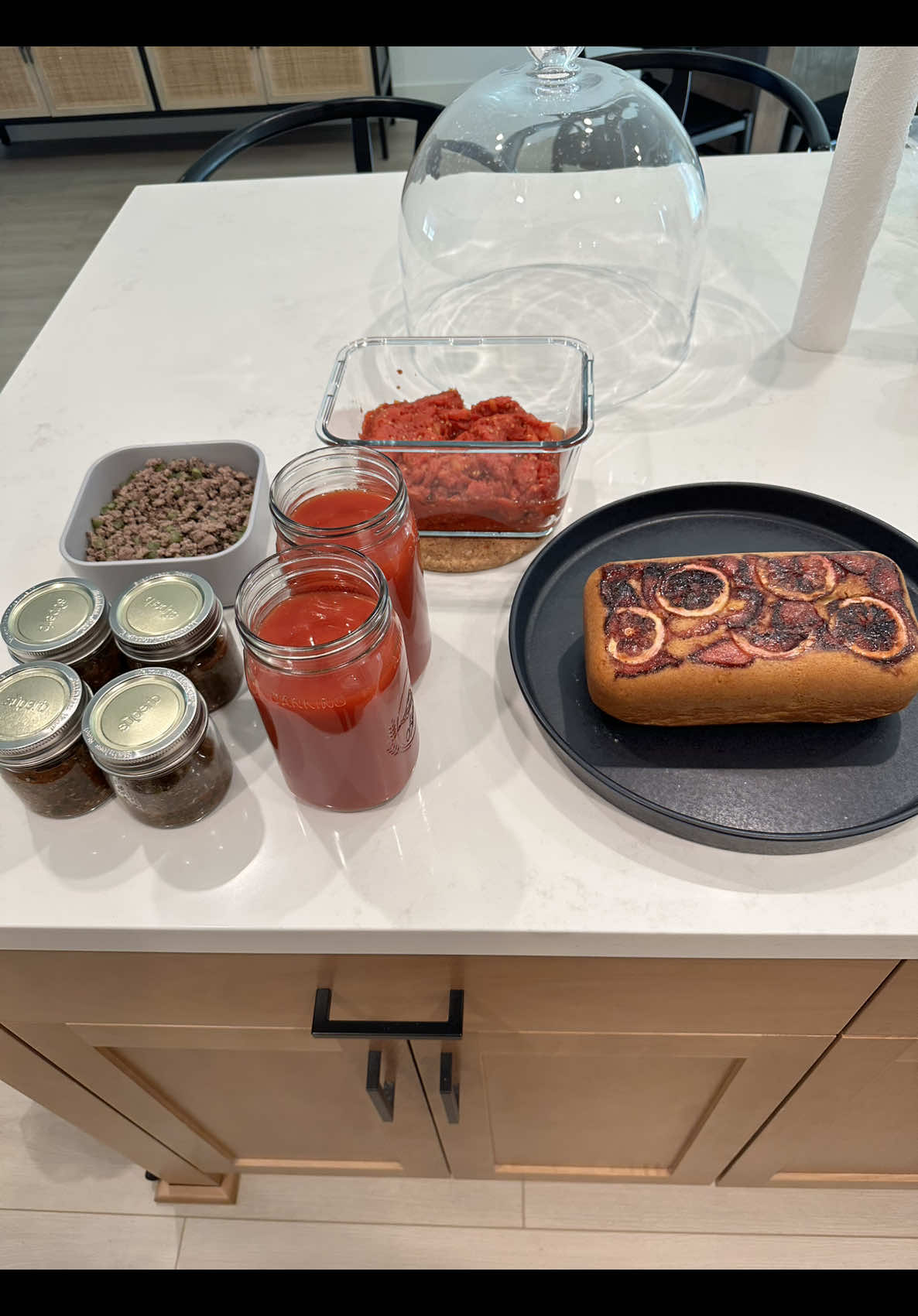Lets process some of the things I got from the farmstand 🍅🍓🍋 #recession #canning #farmstand #fromscratch #cleaneating 