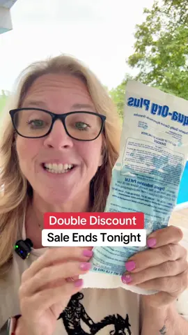 AQUA ORG PLUS POOL SHOCK Women and men over 35+ #laborday #blackfriday #poolmaintenance #tiktokshopcreatorpicks #poollife     