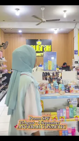 Bsok ya only @Anugrah Beauty Store dan khusus tgl 28 Agust - 4 September penukaran cangkang sunscreen apa aja dg WARDAH BRIGHT C-HYDRATING SUNSCREEN SERUM 😍 #promogajian #sunscreenviral #wardahsunscreen 
