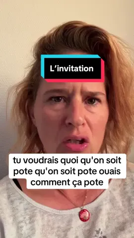 J’ai dû accepter par erreur ton invitation 