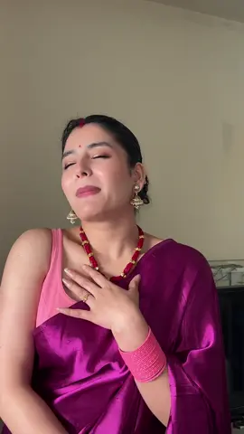 Aama lai pachheuri baba lai galbandi #happyteejeveryone #trending #teejspecial❤️❤️❤️ #fyp #poojaprasain @shanta prasain 