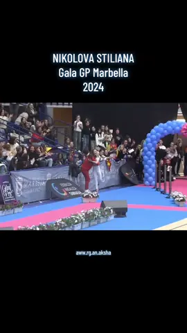 {Stili💙} #rhythmicgymnastics #stiliananikolova #gala 