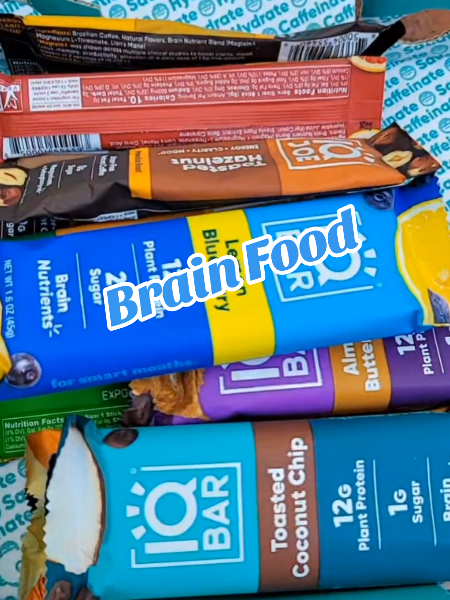 Brain Food #brainfood #protein #snacks #ad #coffee 