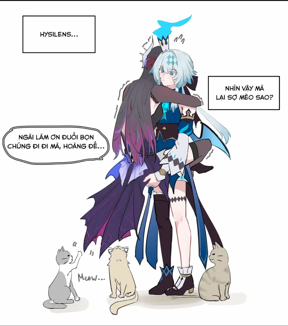 #cerydra x #hysilens  Cảnh báo OOC + cái này là headcanon của tác giả, không phải thông tin chính thức!!!!!!  #HonkaiStarRail #cerysilens #cerylens 