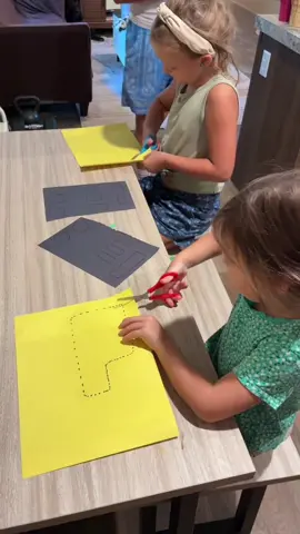 I meant to do this yesterday for the first day of school but they turned out so dang cute! #fyp #foryou #homeschool #craft 