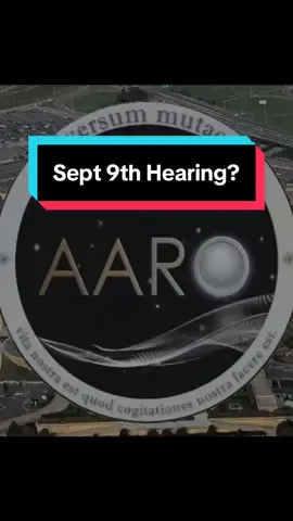 UAP Hearing Set for Sept 9th - what will we get!?! #UAP #congress #ARRO #disclosure 