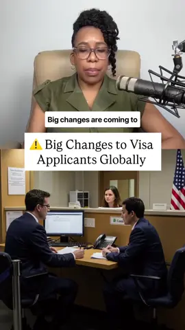 Changes to visa applicants globally are coming. #visa #immigration #immigrationnews #immigrationlawyer #newyorkimmigration 