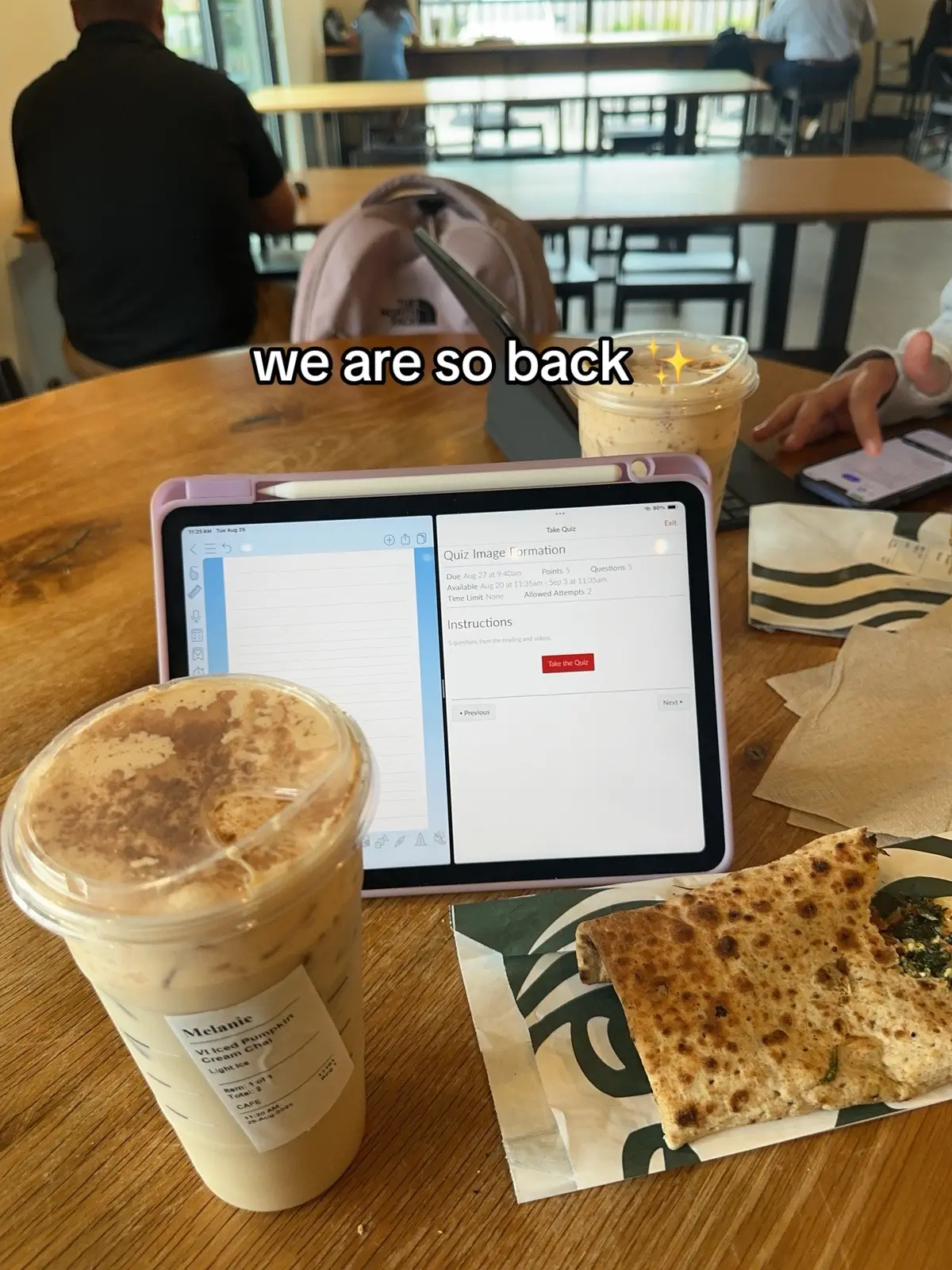 catch me talking about this for the rest of the year 😻😻 #foryou #fyp #pumpkinchai #starbucks #trend #relatable #utah #college #collegestudent #LifeIsGood #fall #school 