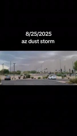 8/25/2025 Arizona dust storm  #arizona #duststorm #Monsoon 