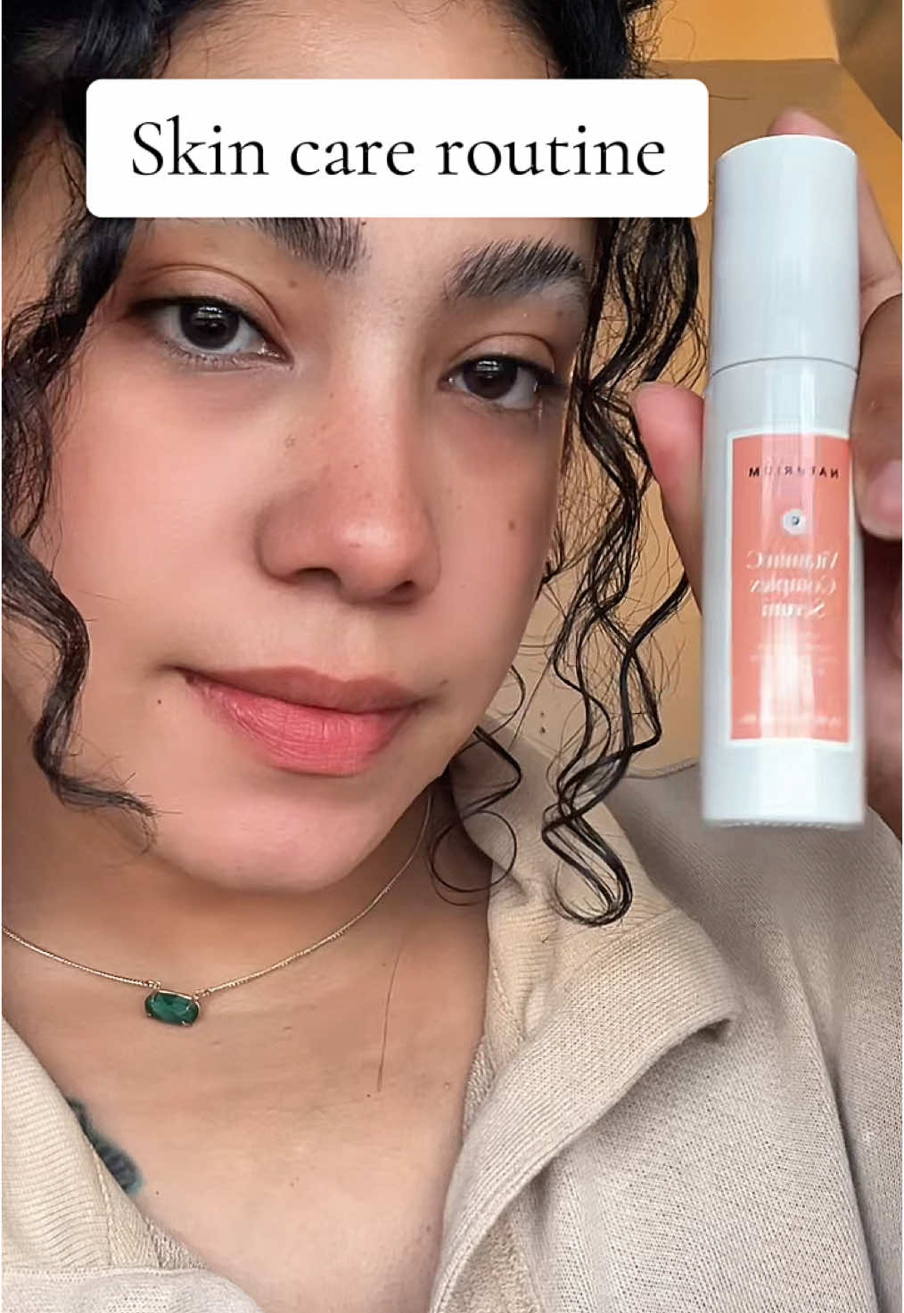 Skin care routine el mejor combo para la piel #skincareroutine #skinserum #vitaminc #naturium @Naturium 